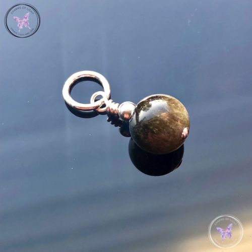 Golden Obsidian Pendant